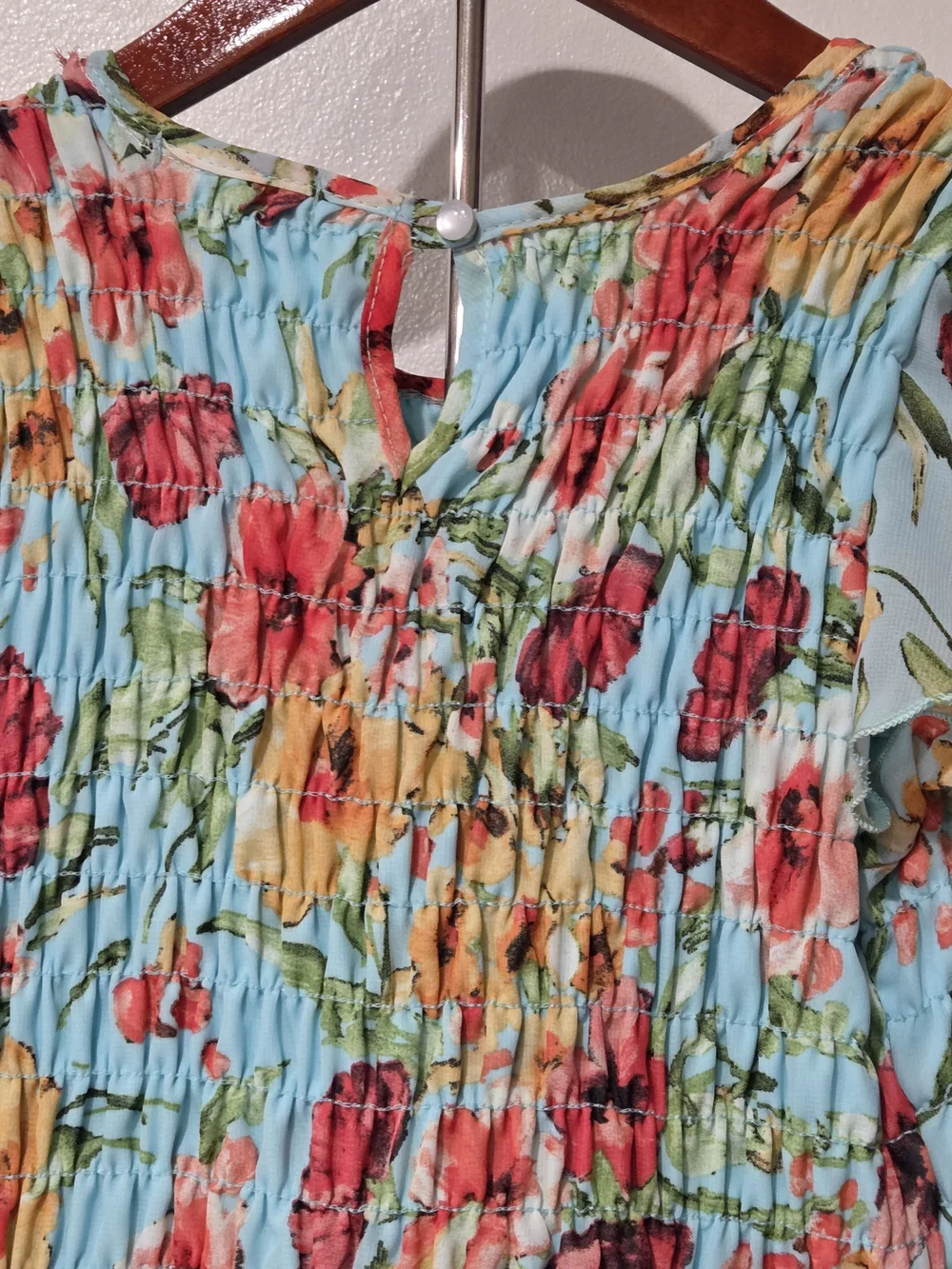 Ava & Yelly Von Maur Floral Smocked Dress